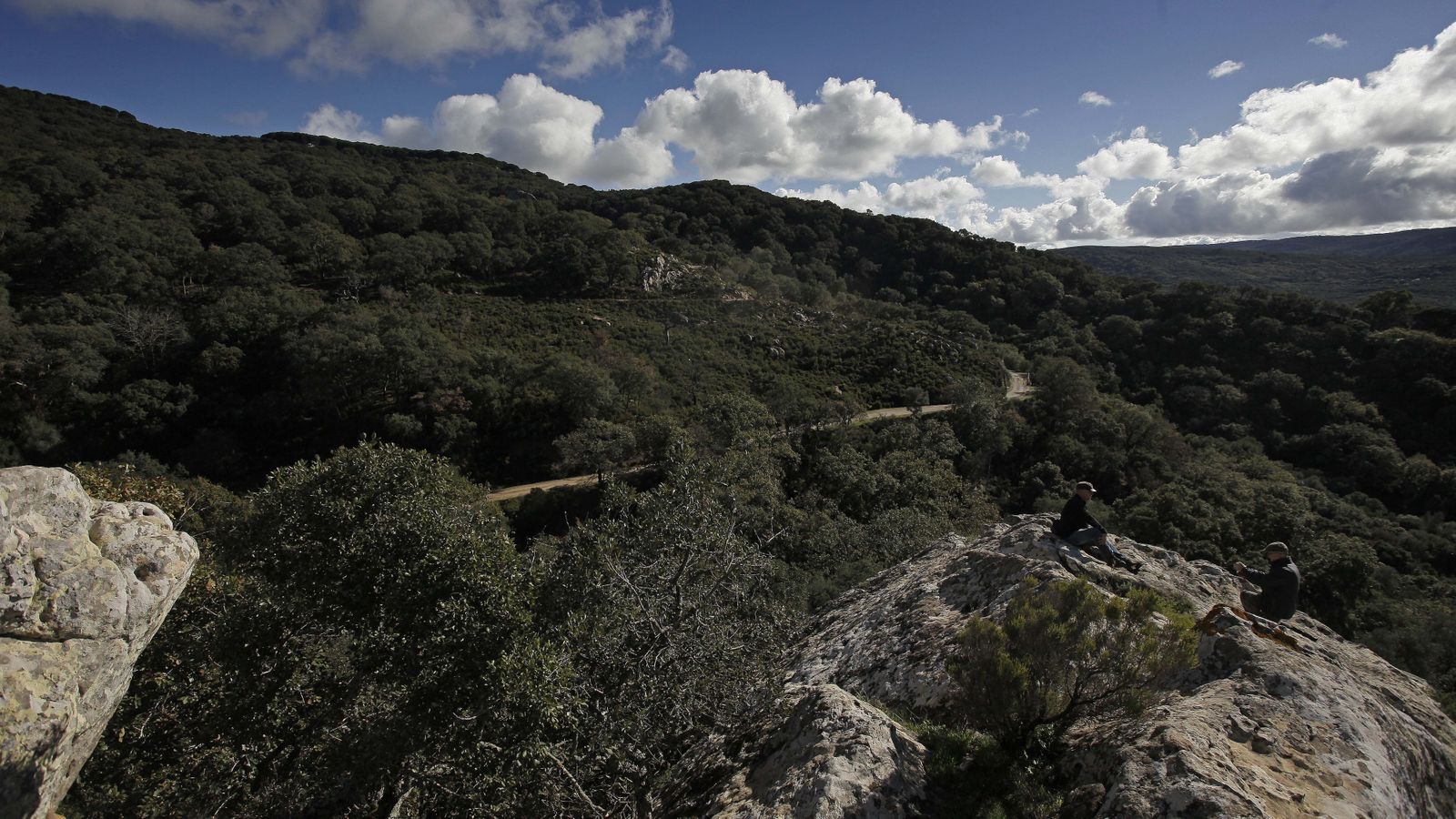 Sendero de la finca Murta en Los Barrios