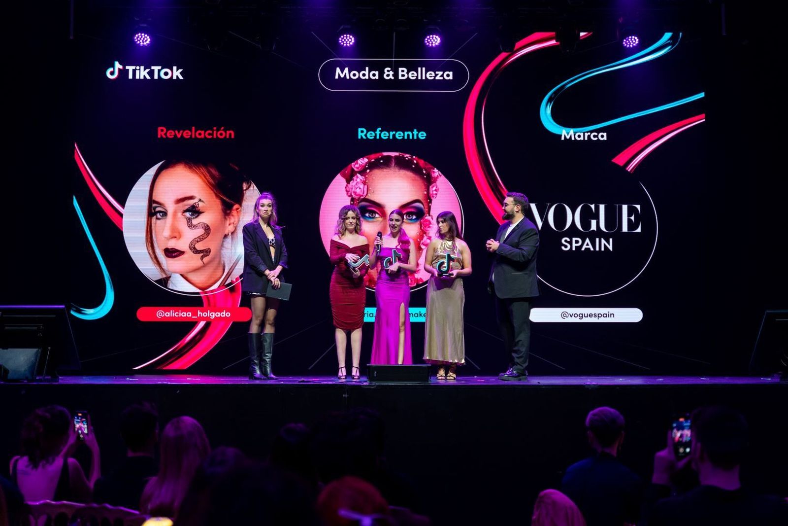 Las imágenes de la gala de entrega de los Premios TikTok