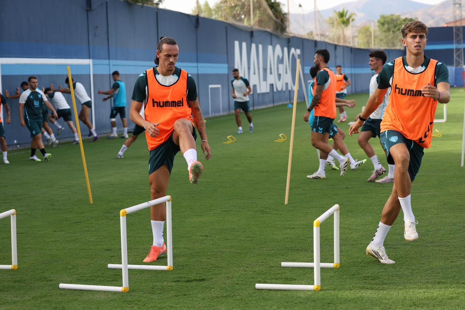 Javi Montero ya trabaja con el Málaga CF en el Anexo de La Rosaleda