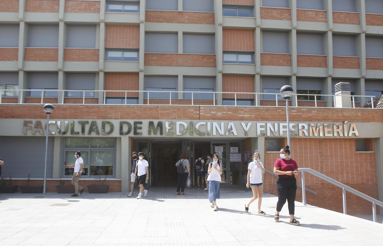 Las fotografías del inicio de la Selectividad del coronavirus en Córdoba Las fotografías del inicio de la Selectividad del coronavirus en Córdoba