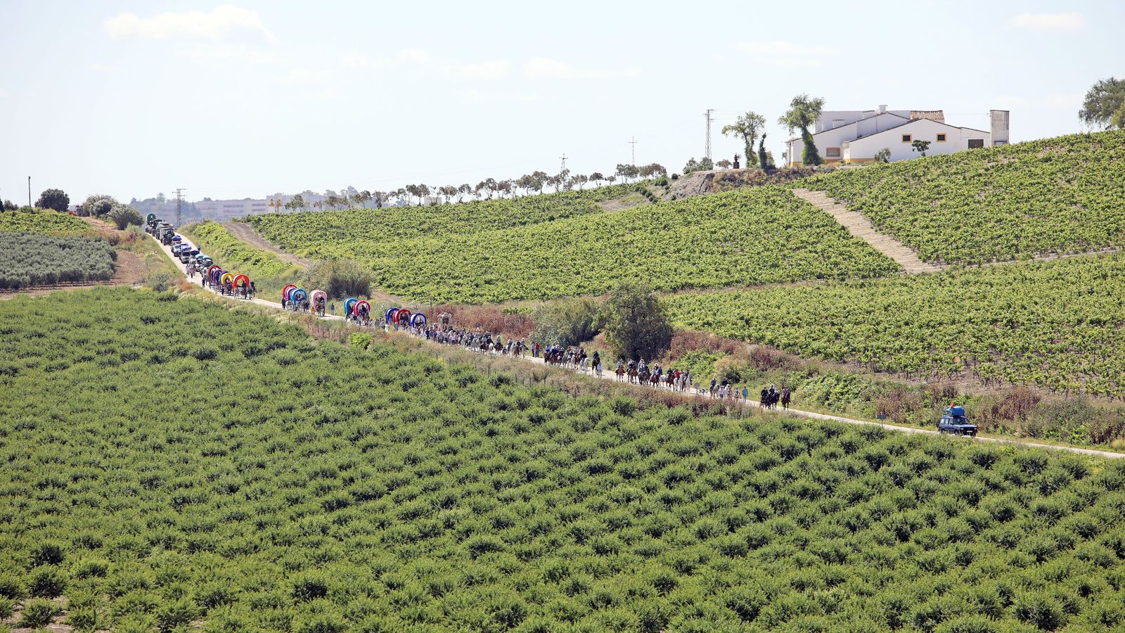 La Hermandad del Rocío de Jerez inicia su camino