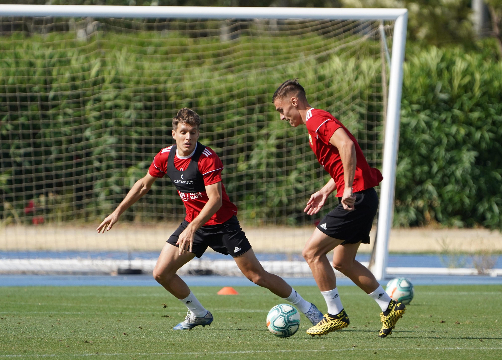 Entrenamiento matutino de la UDA (viernes 29)