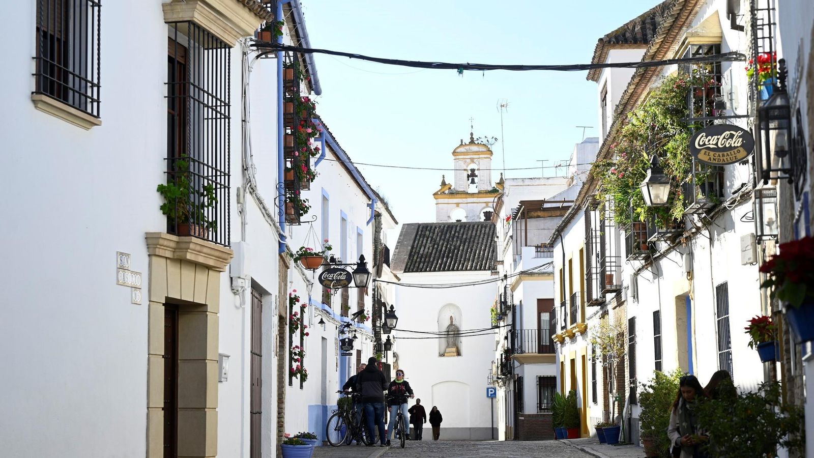 Calle San Basilio, en el barrio de Alcázar Viejo.