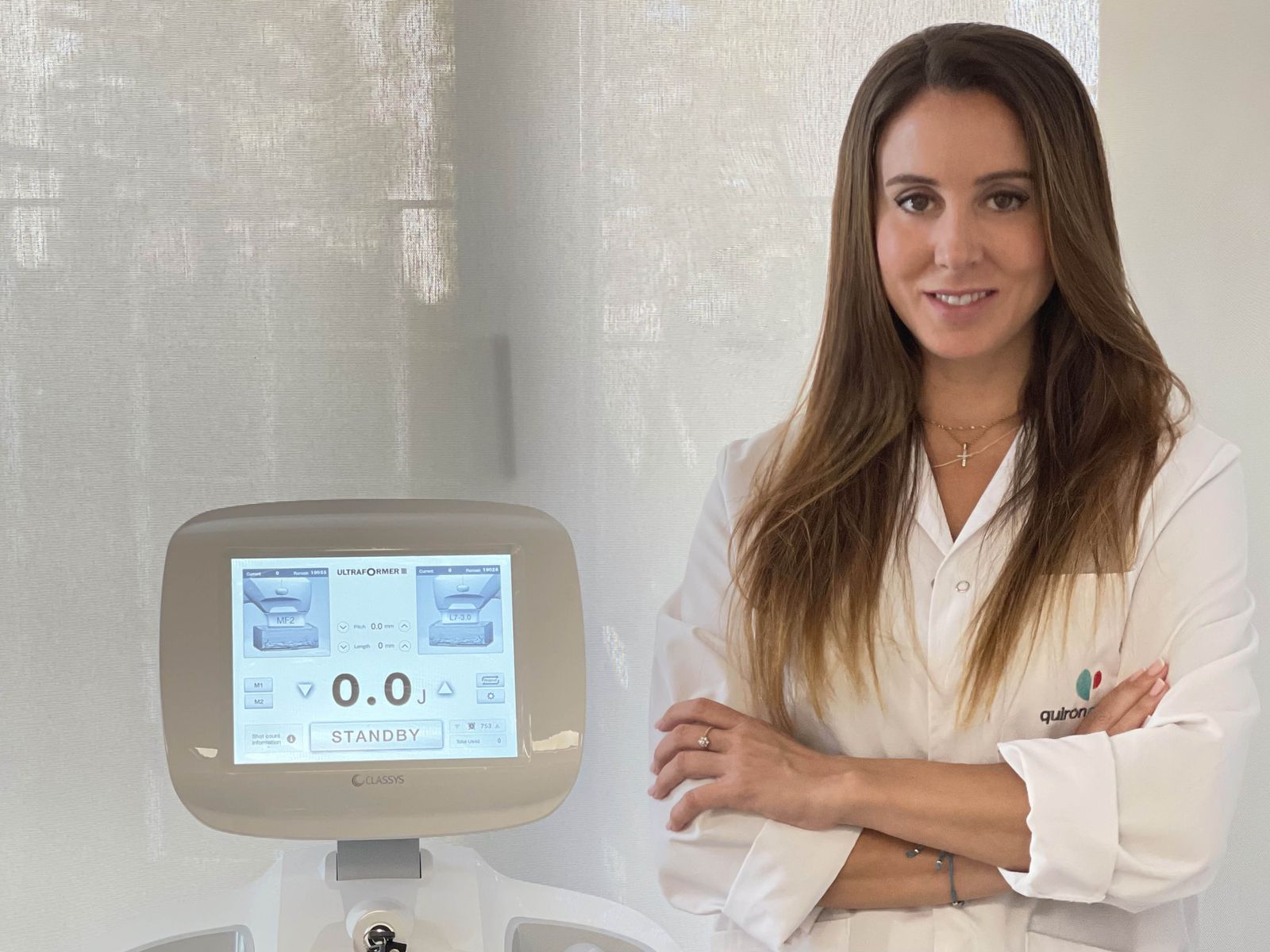 El nuevo equipamiento de rejuvenecimiento facial del Hospital Quironsalud Marbella.