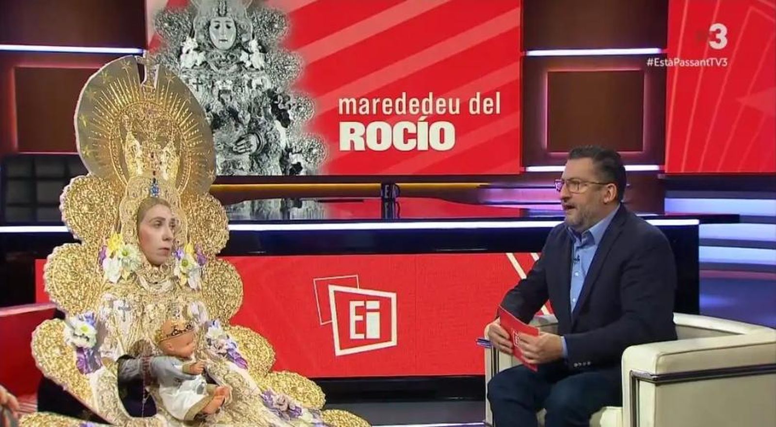 Un momento de la parodia.