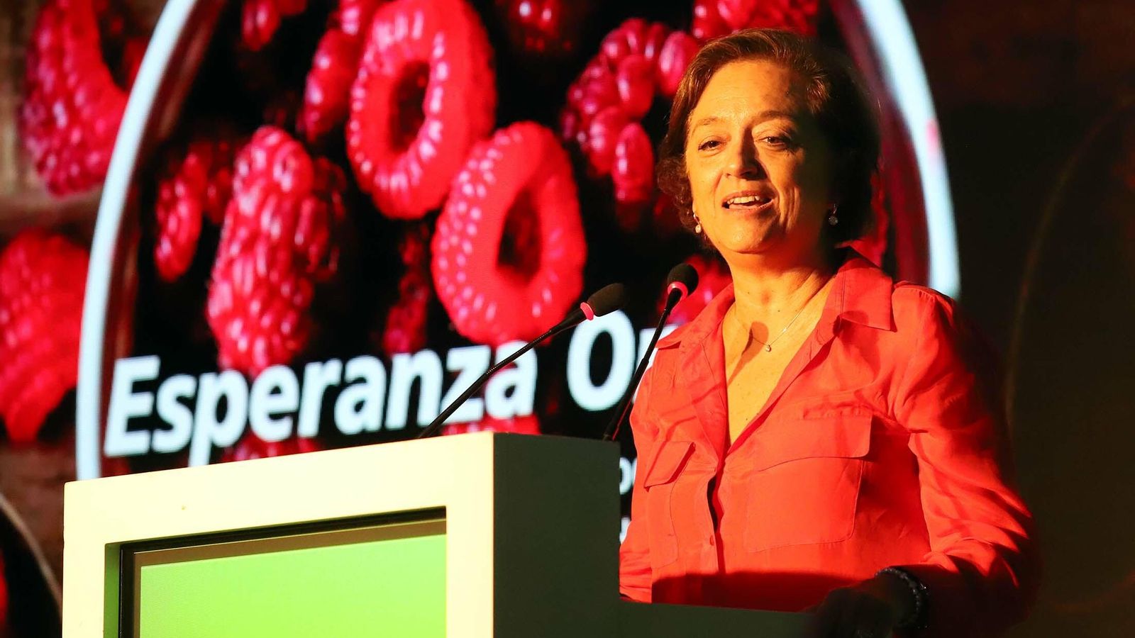 La directora general de Producciones y Mercados Agrarios del MAPA, Esperanza Orellana.