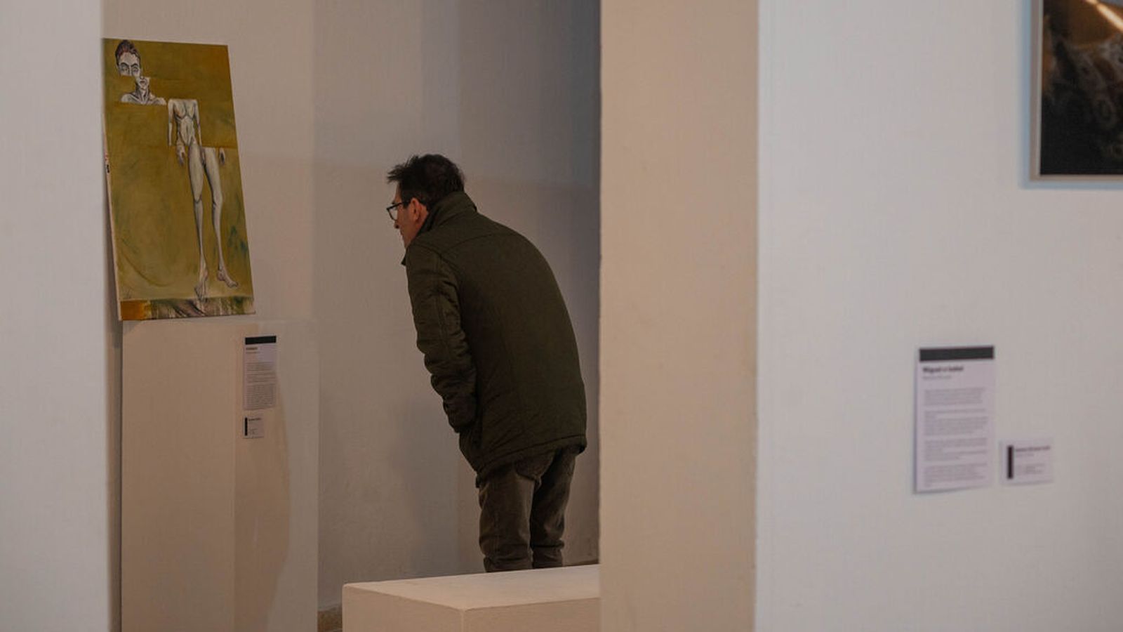 Primera exposición colectiva 'Límites' de RecreArte en la Escuela de Artes de Algeciras.