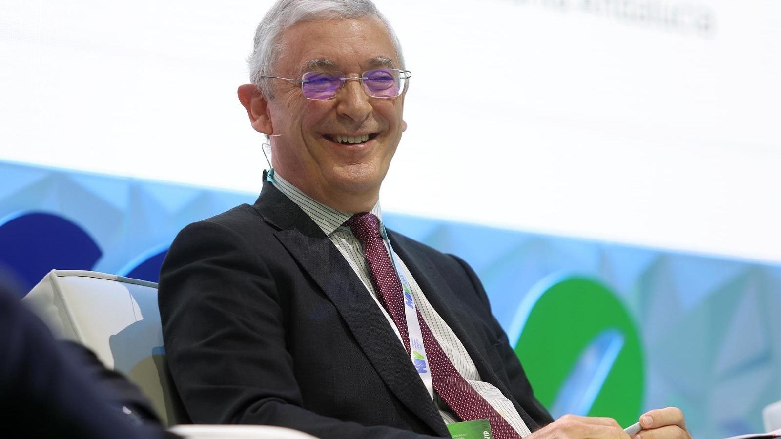 El director general del Puerto de Huelva, Ignacio Álvarez-Ossorio,