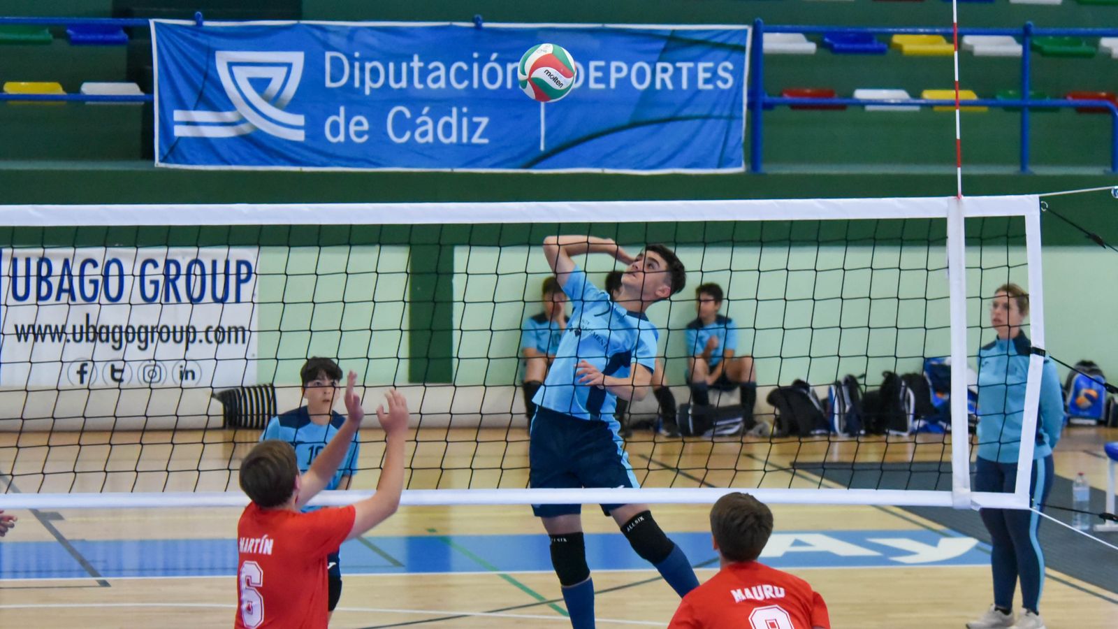 Las fotos de la segunda jornada del Campeonato de Andalucía infantil masculino de voleibol en La Línea