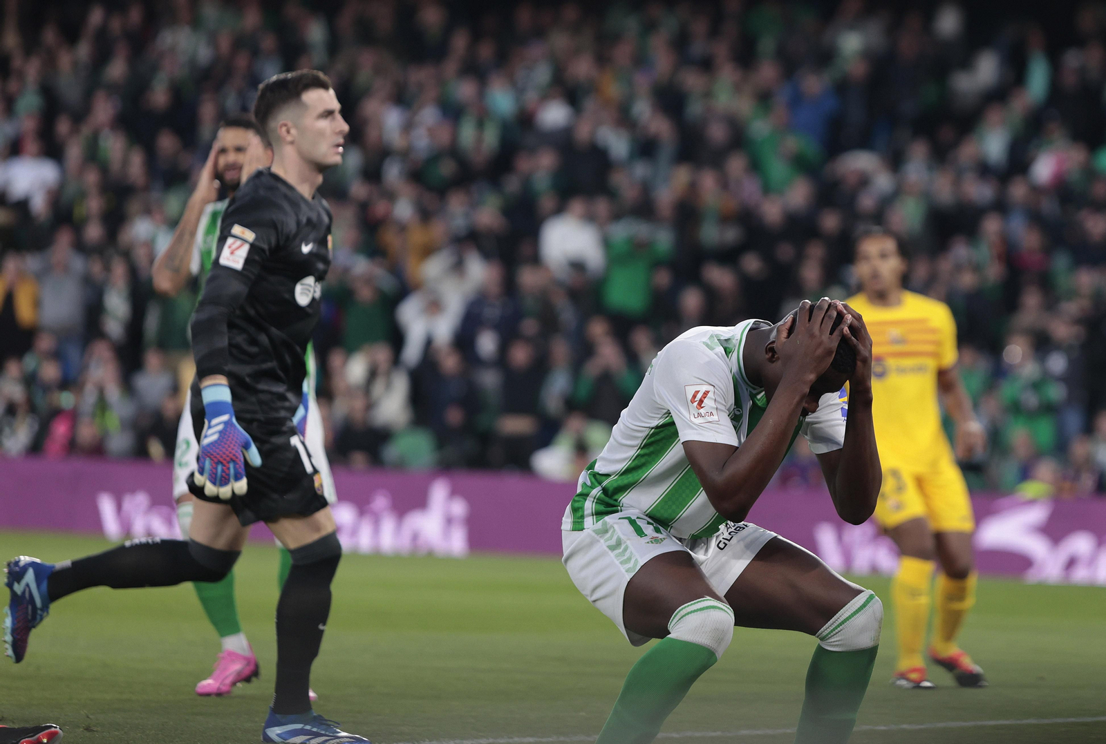 Las imágenes del Betis - Barcelona