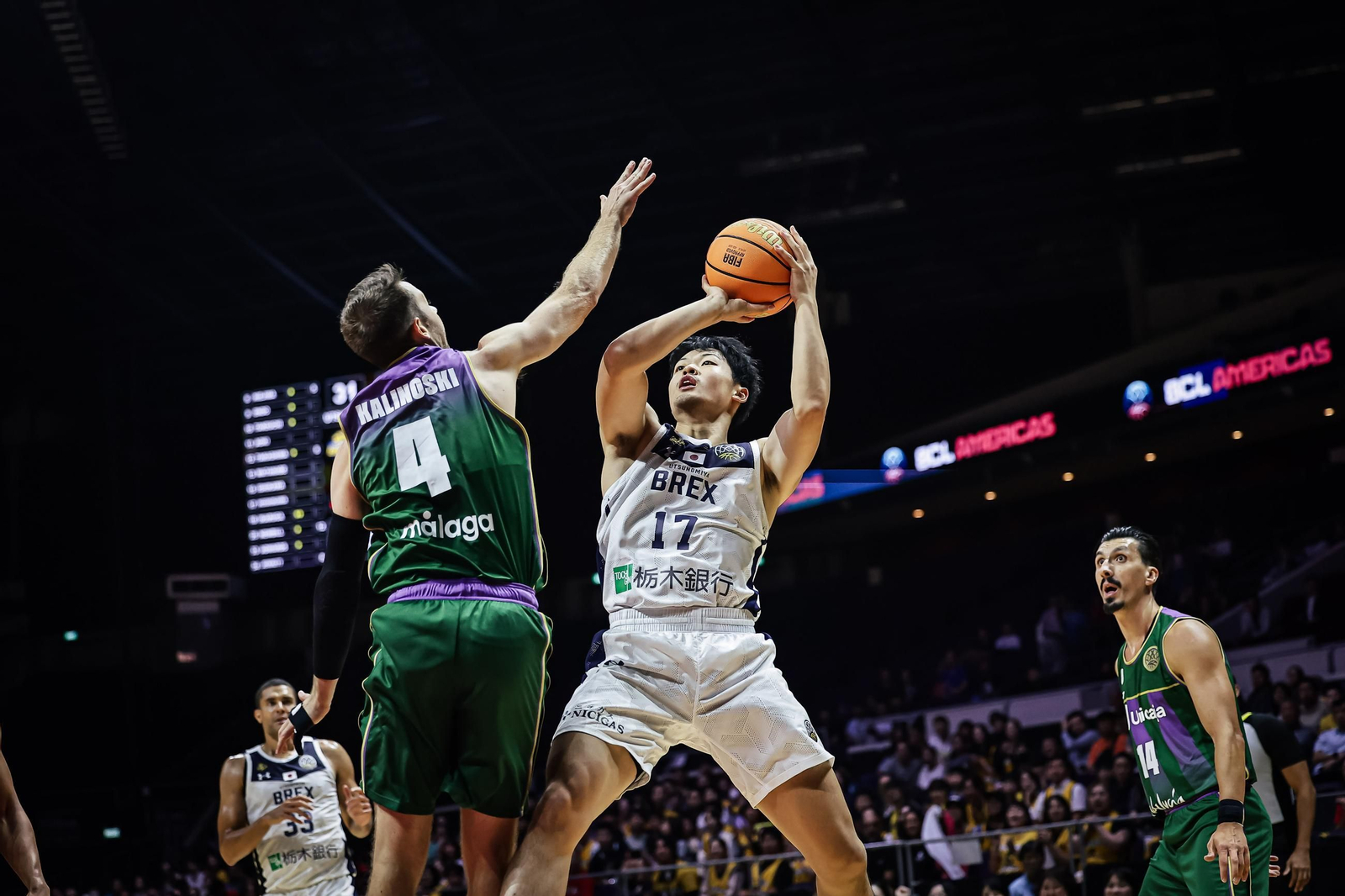 Las fotos del Utsunomiya Brex - Unicaja de la Copa Intercontinental