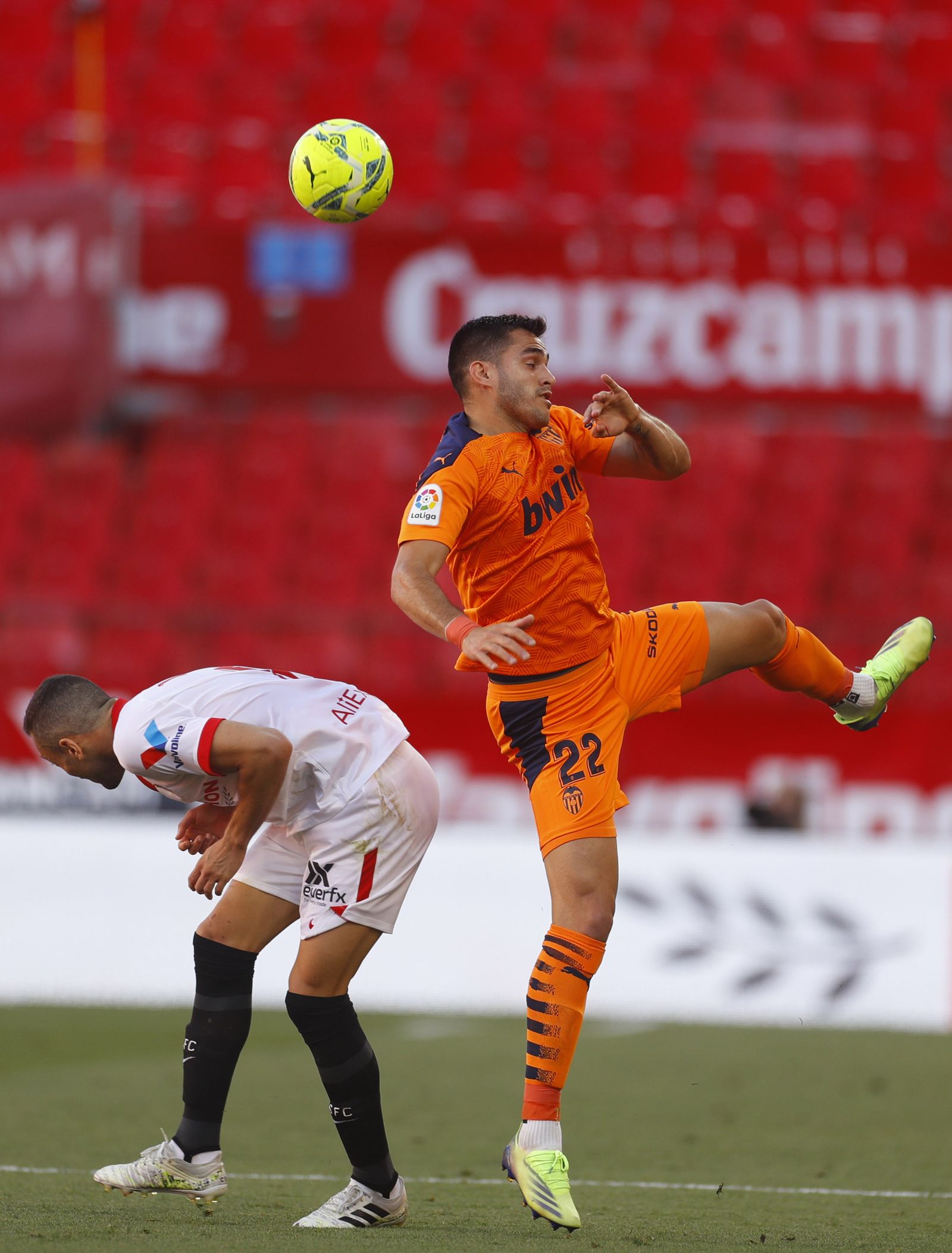Las imágenes del Sevilla-Valencia