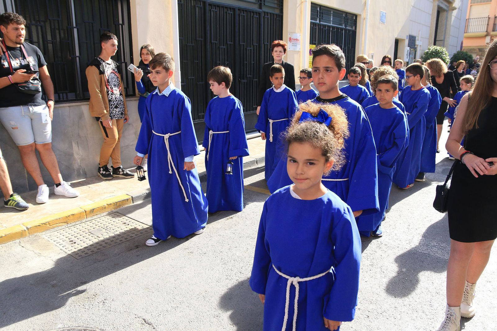 La procesión infantil de La Estrella de Viator