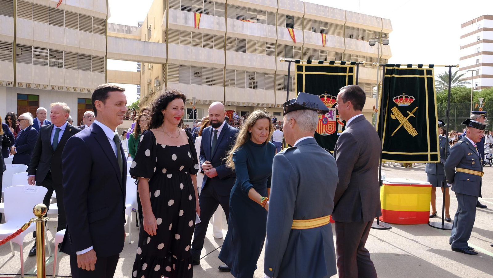 Las imágenes de la celebración del Día del Pilar en la Comandancia de la Guardia Civil de Almería