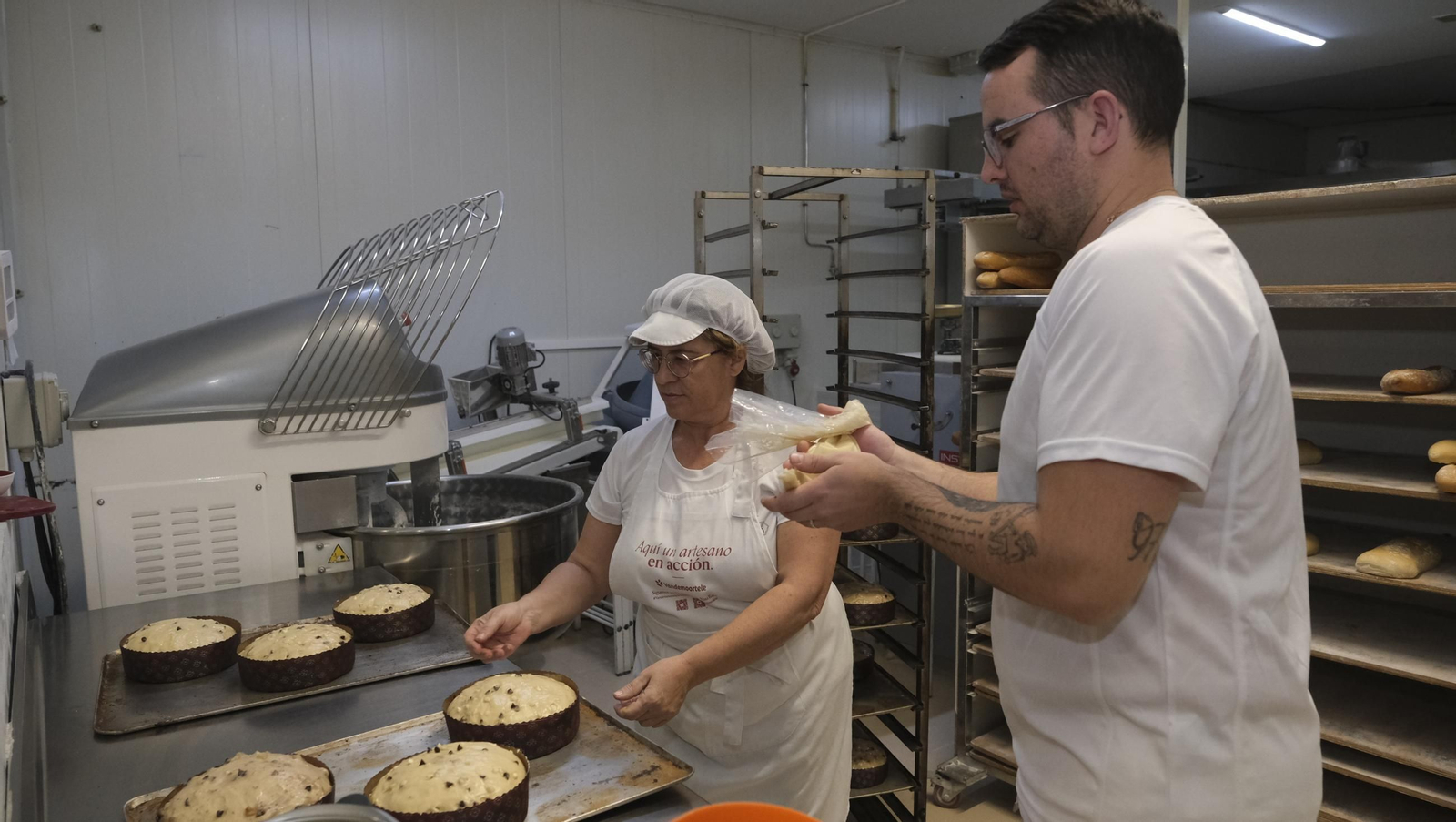 El 'mejor panetone', hecho en Alcolea, en imágenes