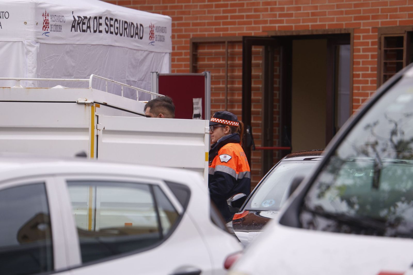 Centro de atención habilitado a las familias.