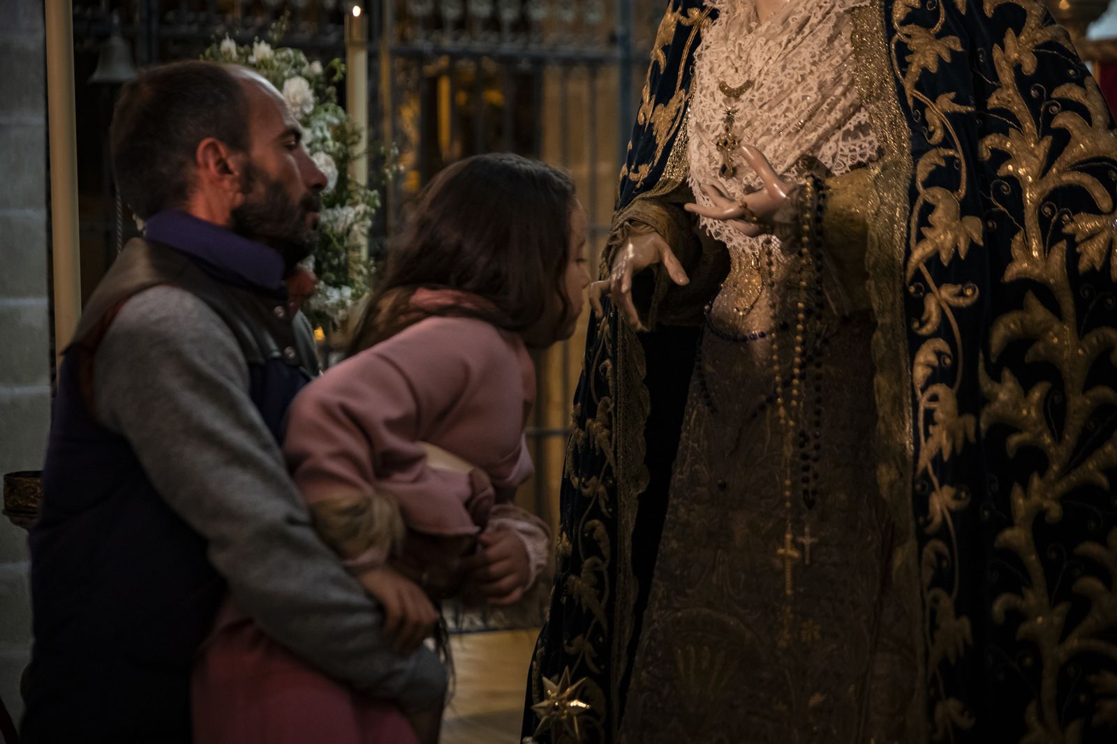 Las imágenes de los besapiés y besamanos del Segundo Domingo de Cuaresma en Jerez