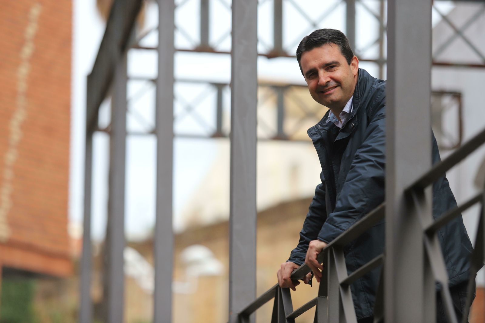 El candidato del PSOE de Huelva al Senado, Amaro Huelva.