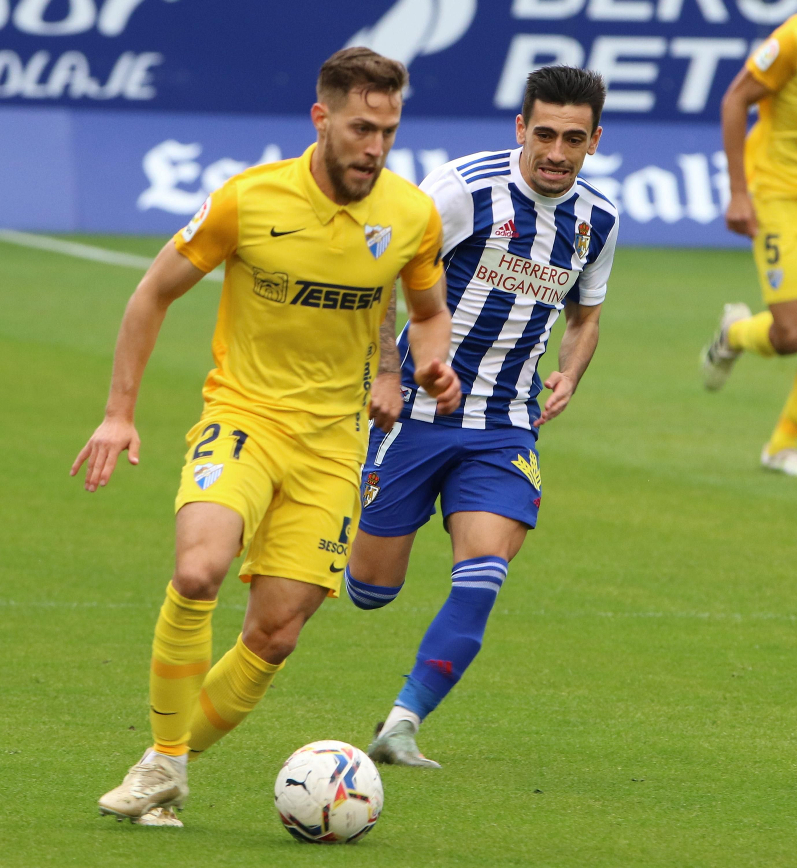 Las fotos de la Ponferradina-Málaga CF