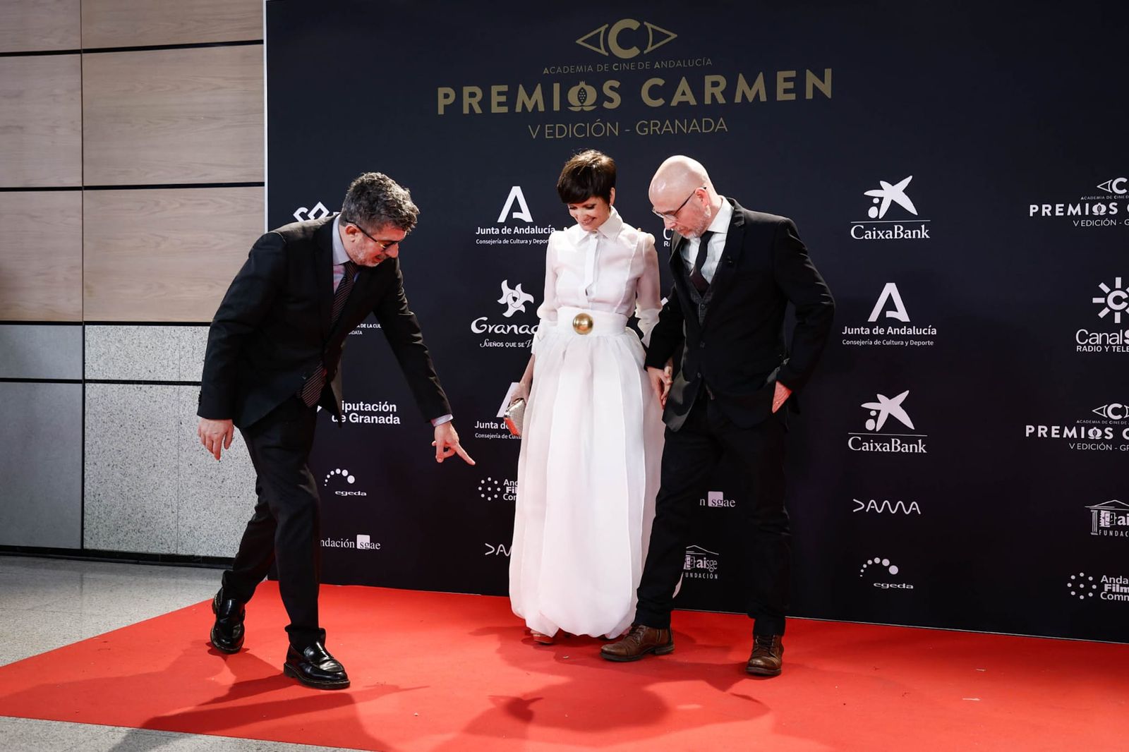 La alfombra roja de los premios Carmen en Granada