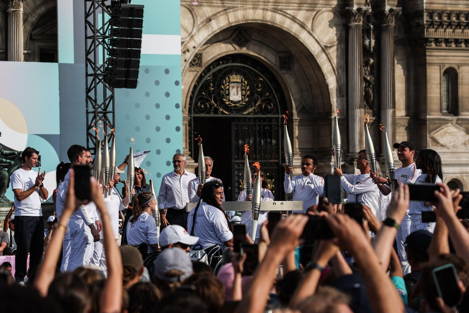 Las fotos de la inauguración de los Paralímpicos París 2024