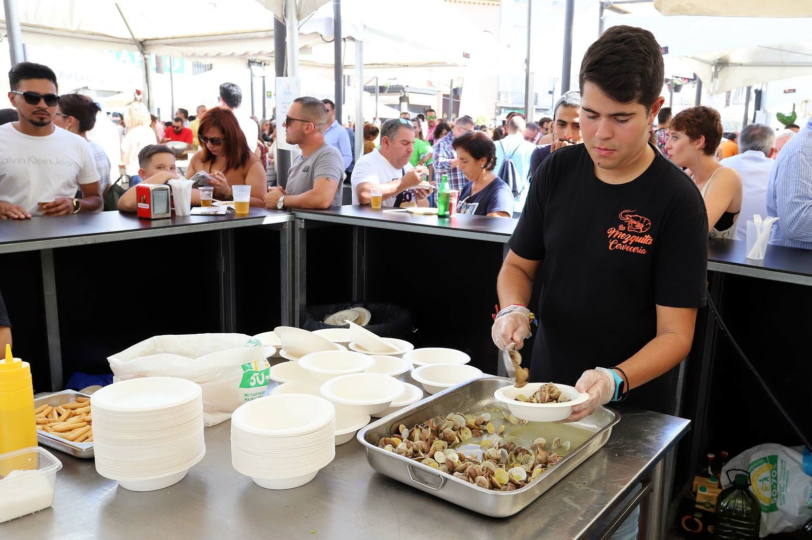 Imágenes de la Feria de la Tapa. Casa Idolina gana el concurso a la mejor tapa