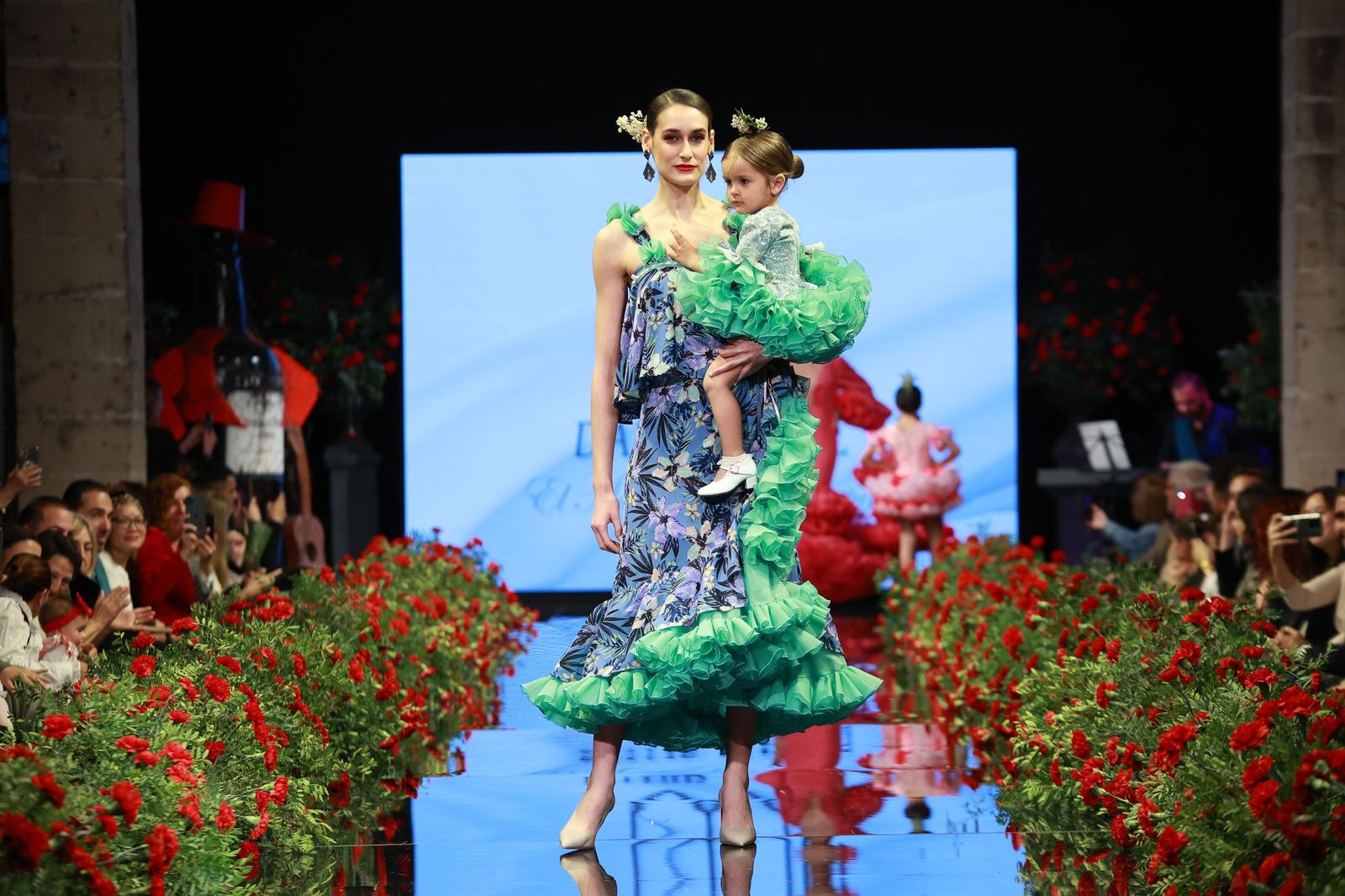 Desfile de David Panal en la Pasarela Flamenca Jerez Tío Pepe 2024