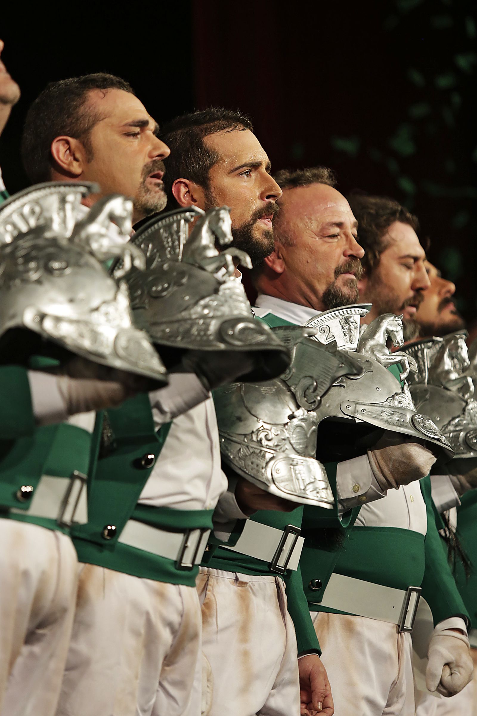 Las imágenes de la sexta función clasificatoria