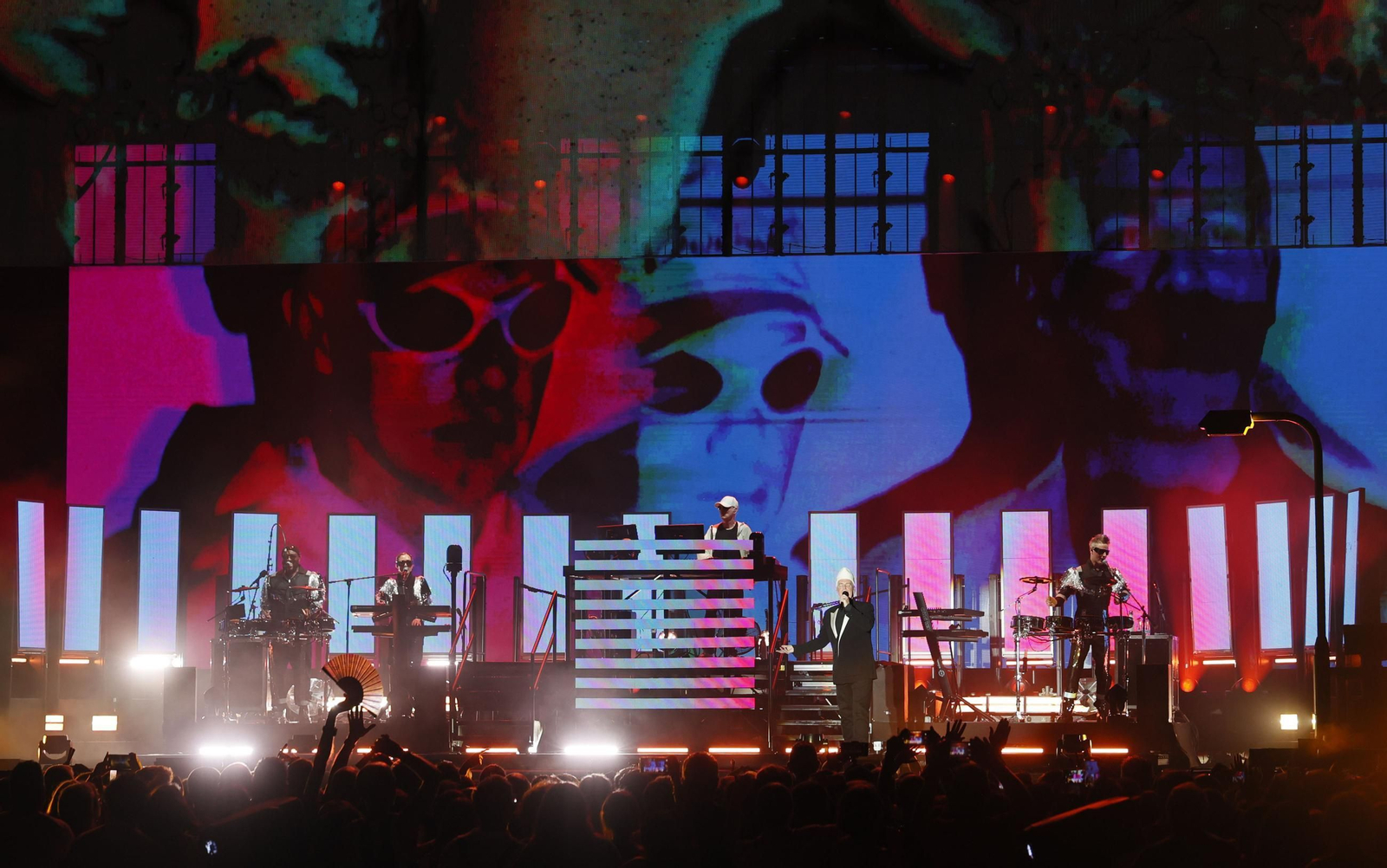 Las mejores imágenes del concierto de Pet Shop Boys