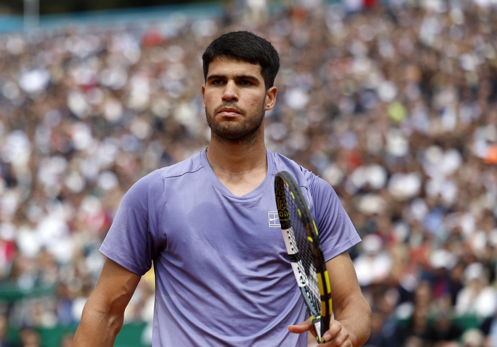 Las fotos del Davidovich-Alcaraz del Masters 1000 de Montecarlo