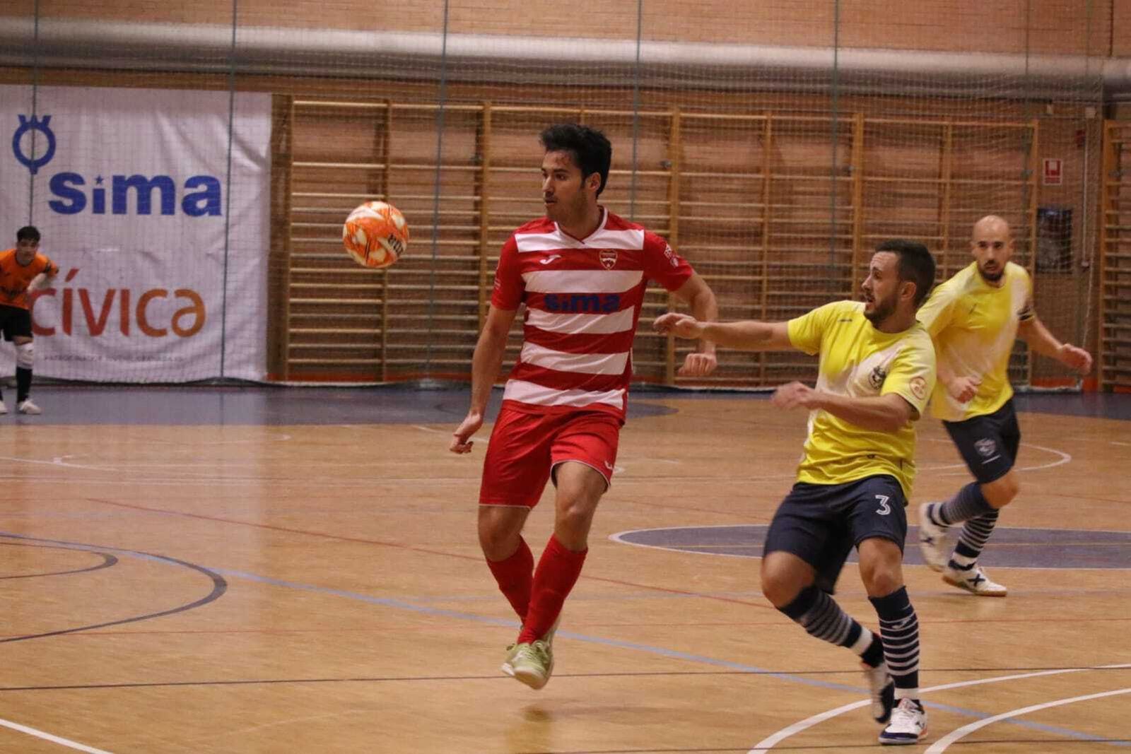 Acción de un partido jugado por el Sima Granada como local