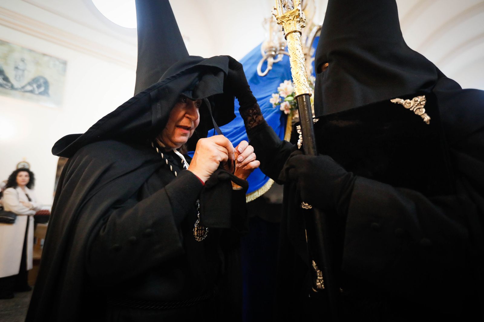 La procesión del Encuentro, en imágenes