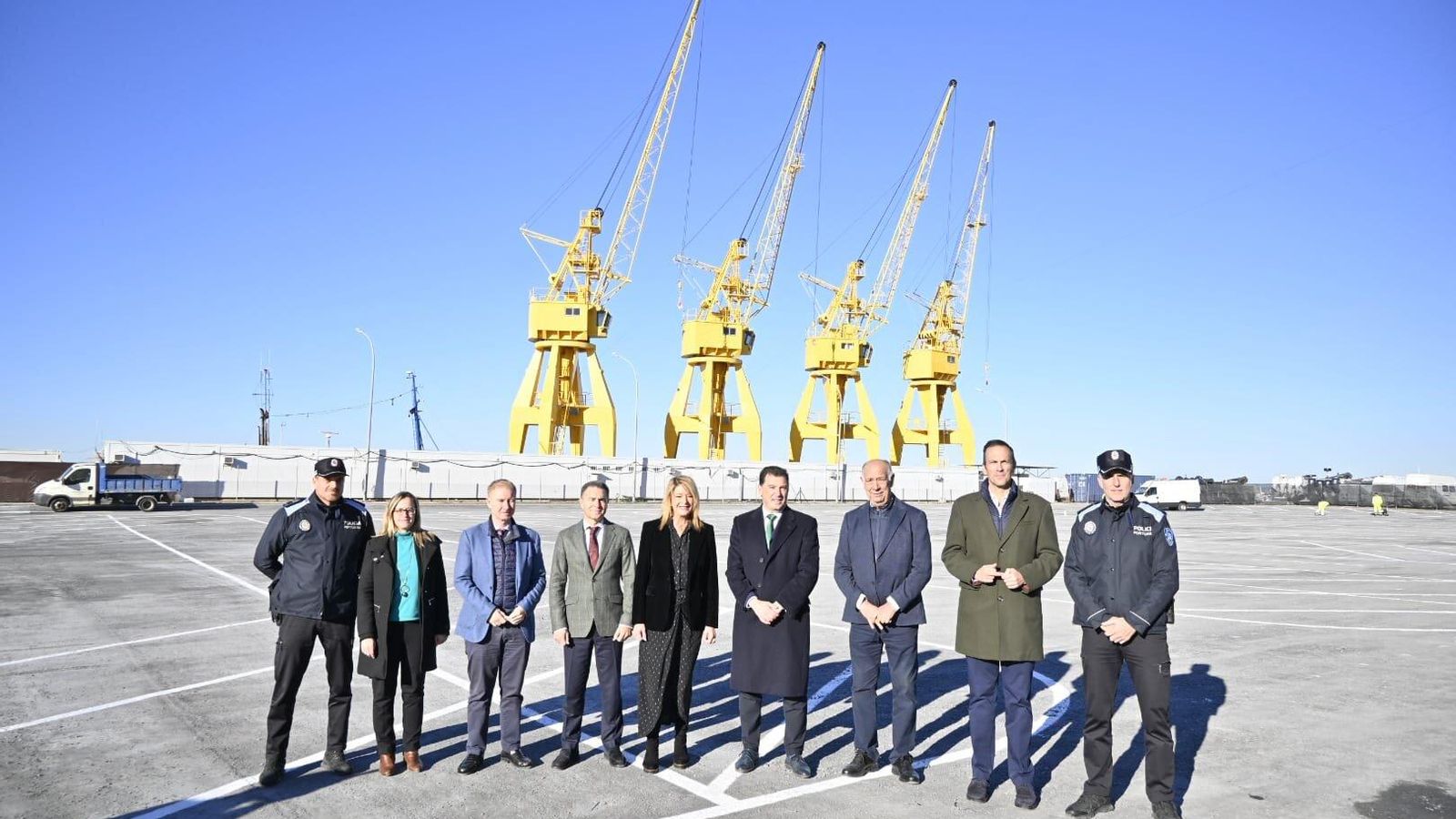 Inauguración del parking.