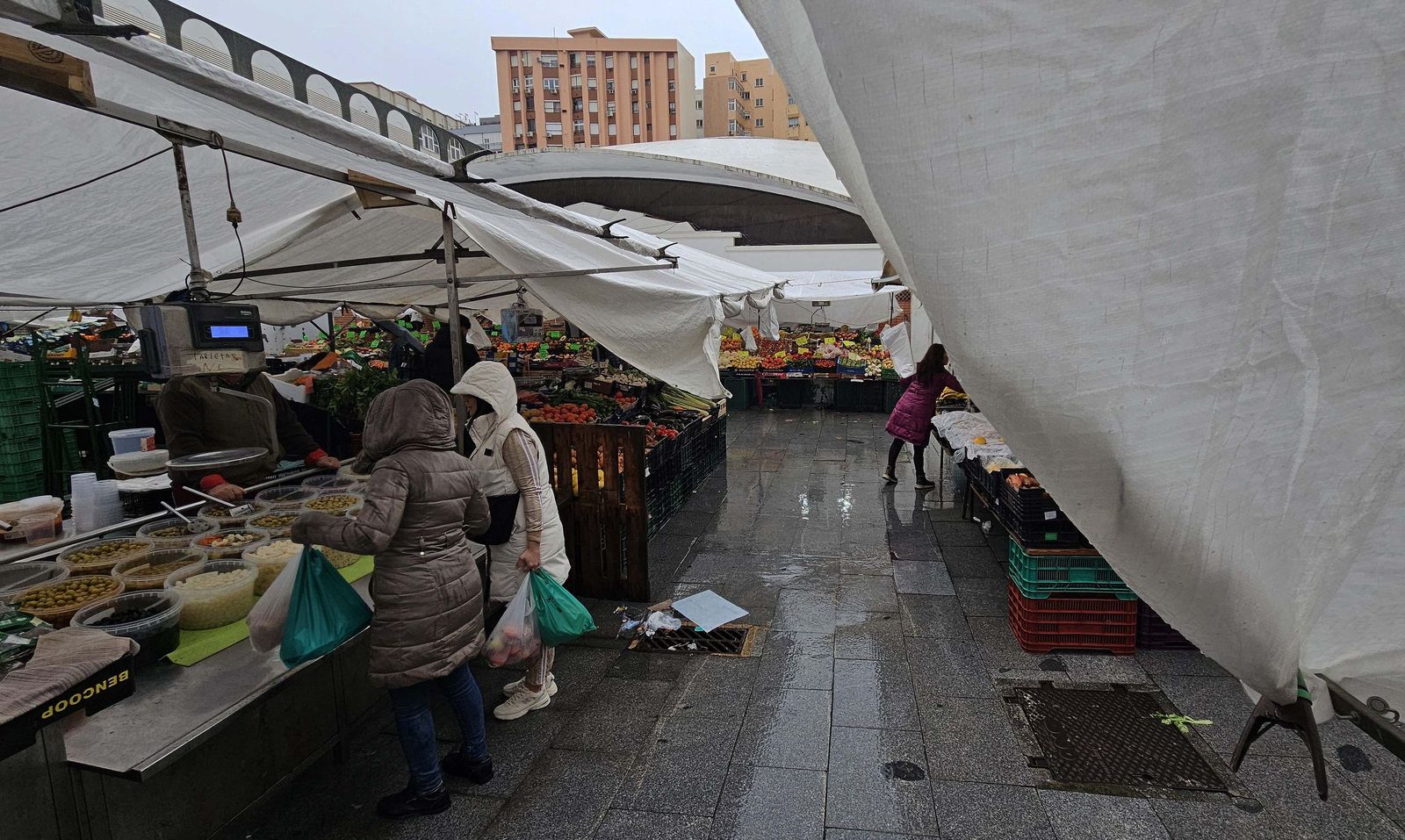Fotos de los efectos de la borrasca Leonardo en Algeciras
