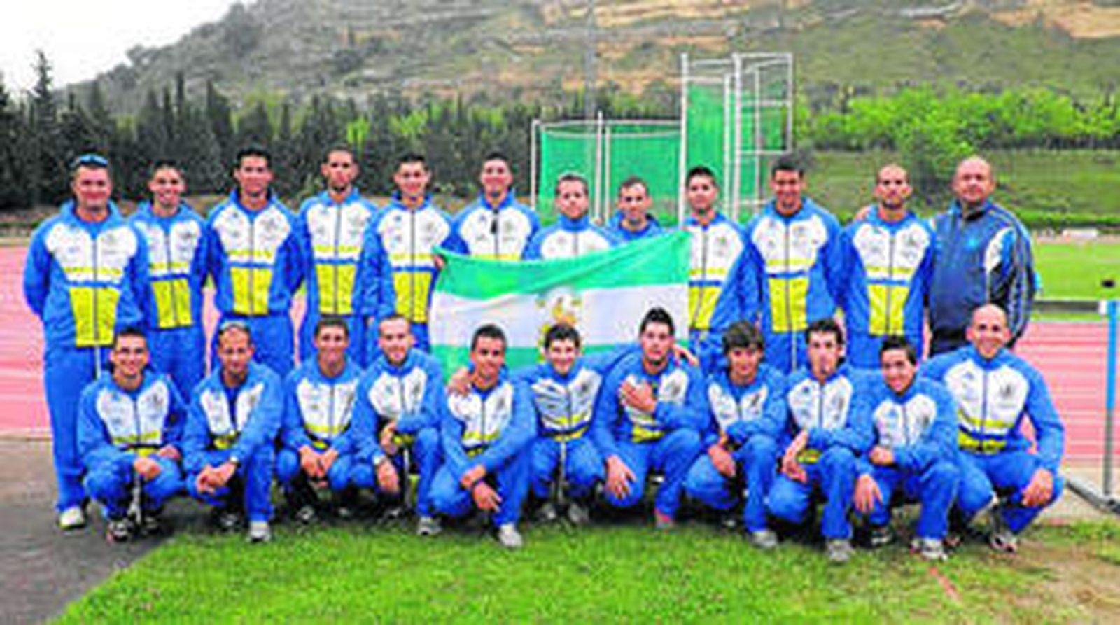 El equipo masculino del Bahía de Algeciras.
