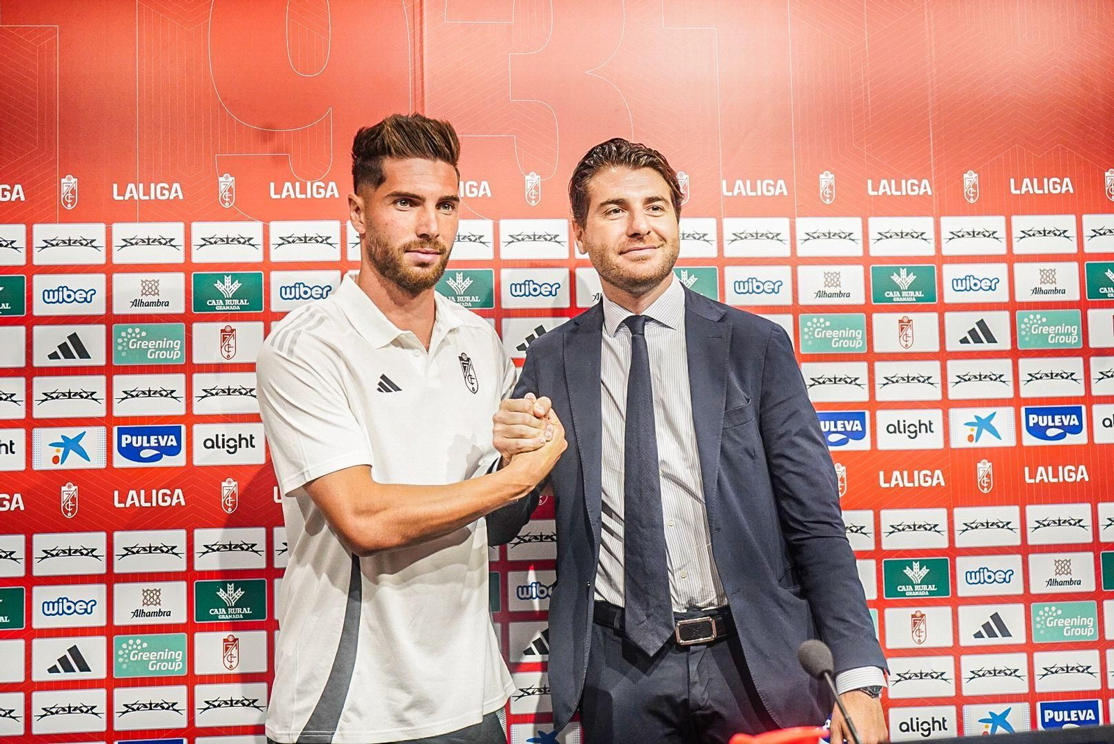 Así fue la presentación de Luca Zidane como nuevo jugador del Granada CF