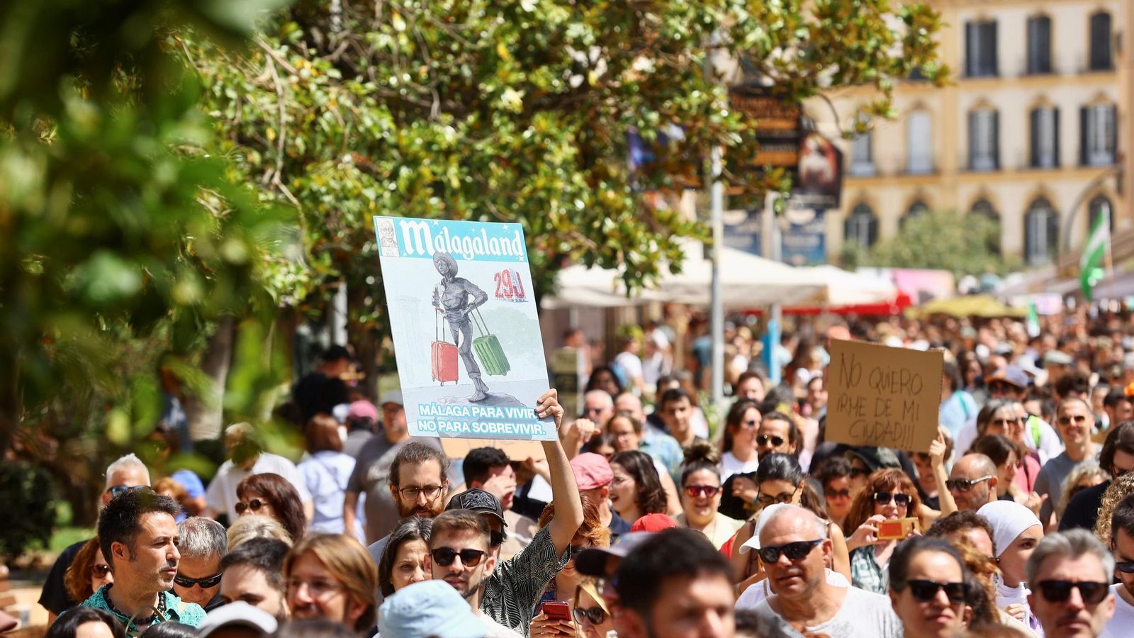 Manifestación por el derecho a la vivienda celebrada el pasado 29 de junio. Manifestación por el derecho a la vivienda celebrada el pasado 29 de junio.