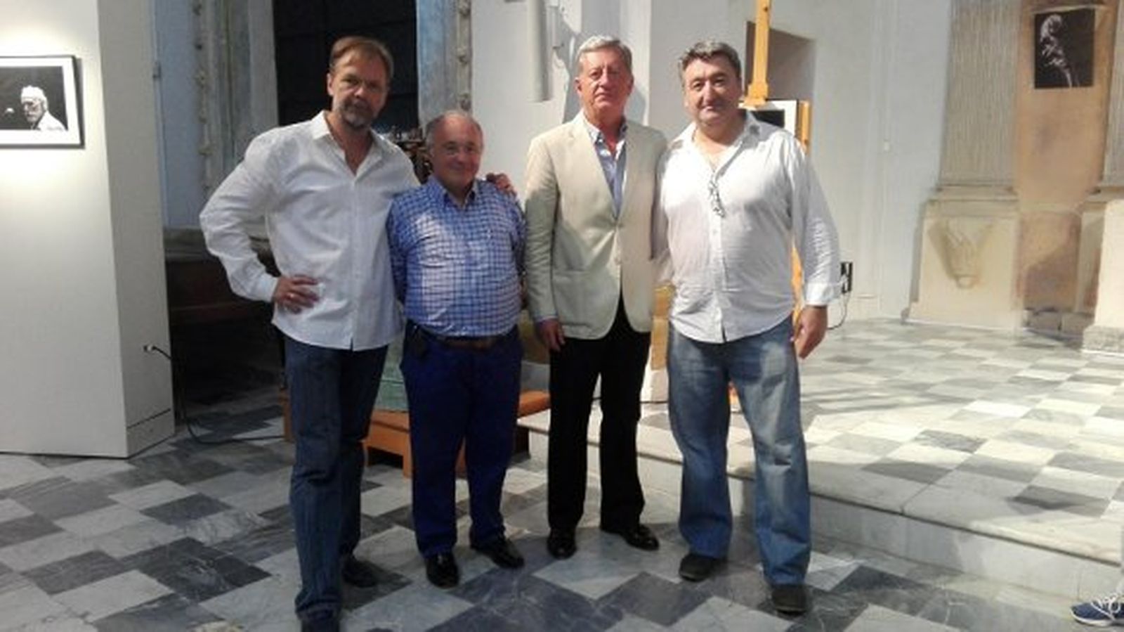 Vladimir Dmitrienco, Juan José Barea, José María Gómez y Francisco Lobo.

Foto: Ignacio Casas de Ciria