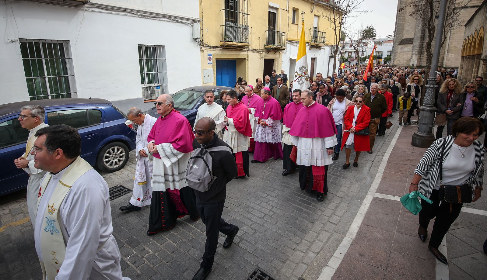 Procesión en Jerez para clausurar el Año Jubilar dedicado al Sagrado Corazón de Jesús