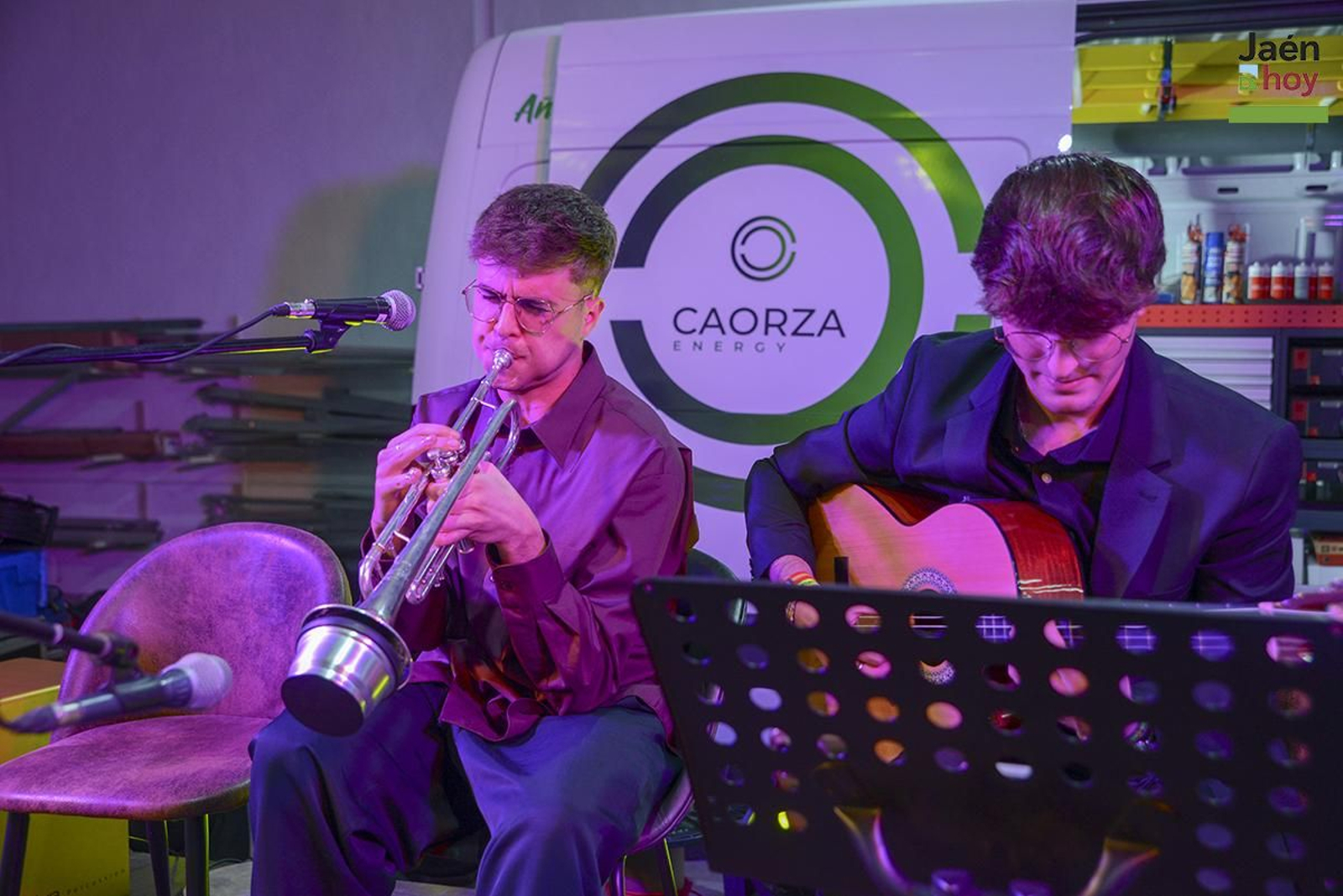 Inauguración de las instalaciones de la empresa Caorza Energy.