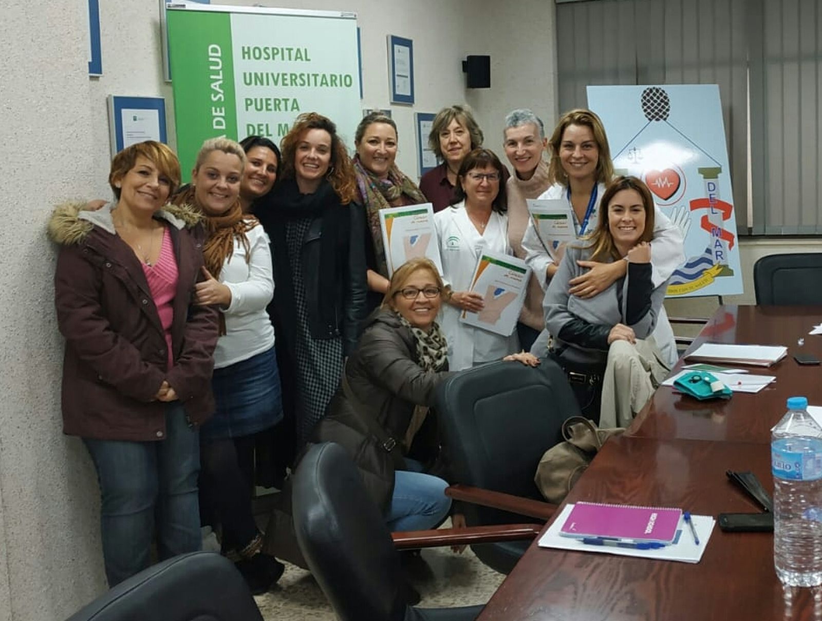 El grupo de trabajo con representantes de los diferentes colectivos