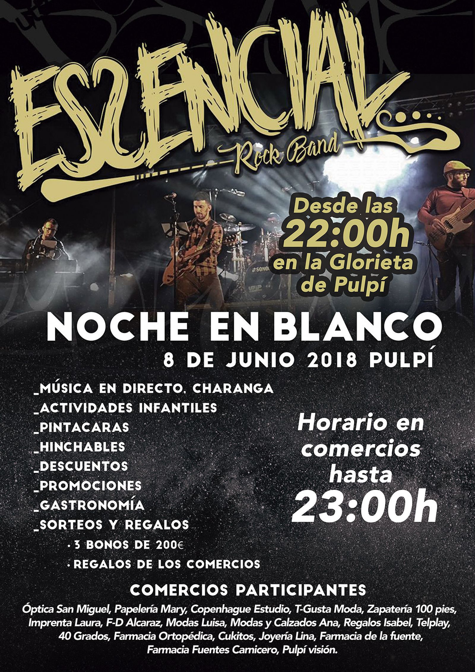 Cartel de la Noche en Blanco.