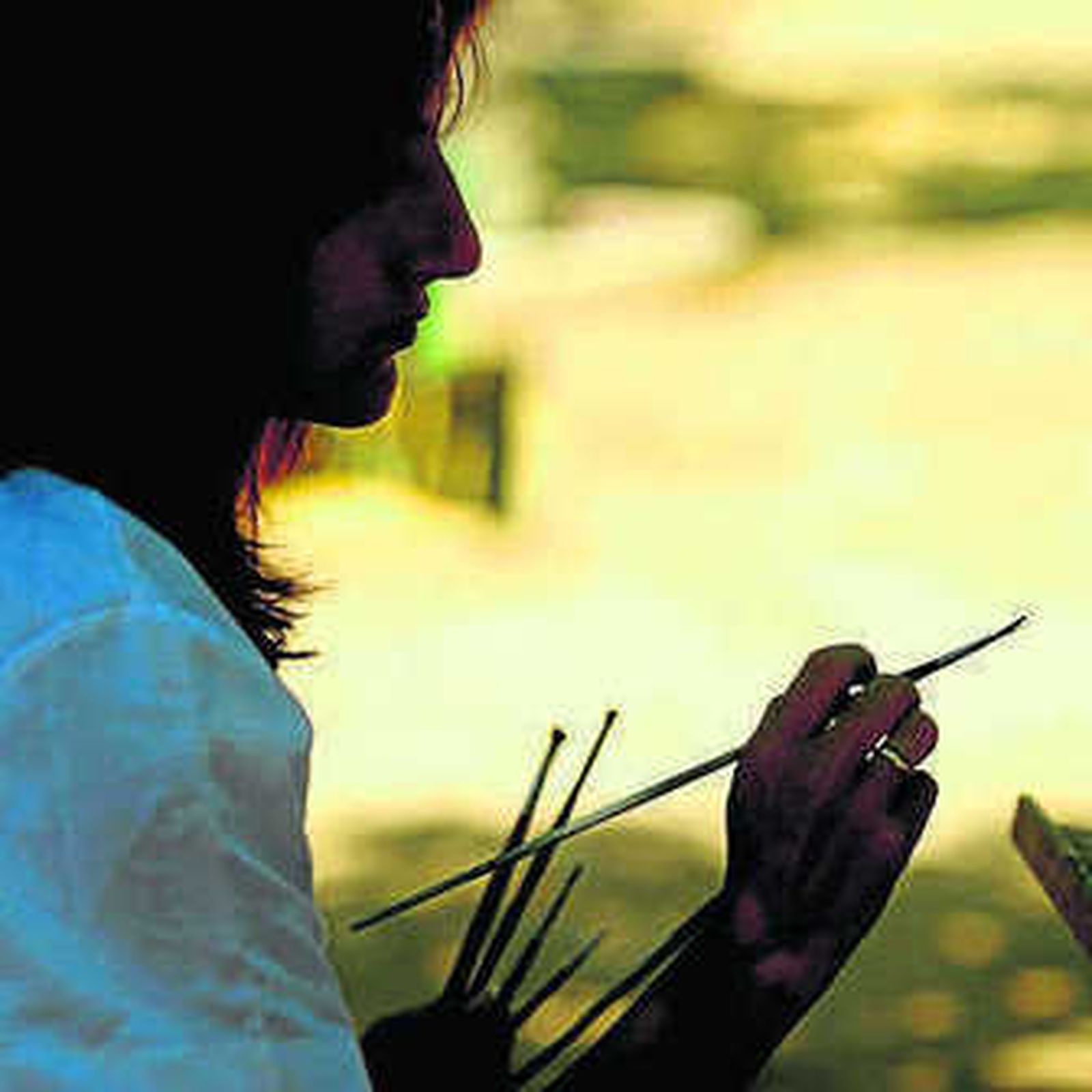 Pintura al aire libre en un taller