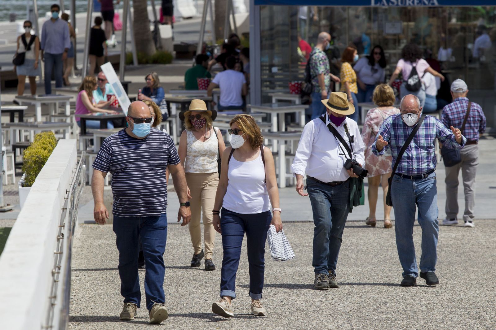 Las fotos de las playas de Málaga a unas horas del fin del estado de alarma