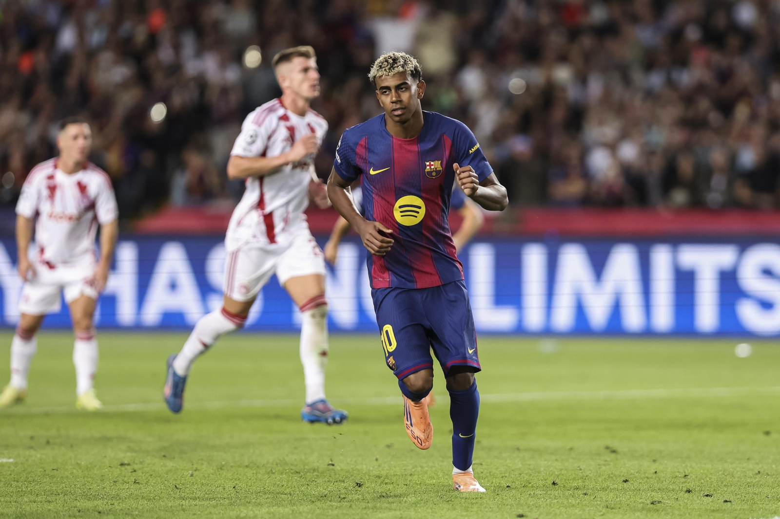 Las fotos del Barcelona-Olympiacos