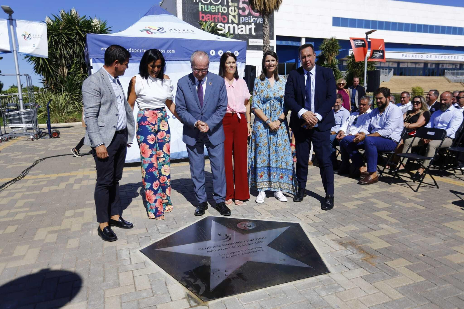 La estrella del Costa del Sol ya está en el paseo del Carpena