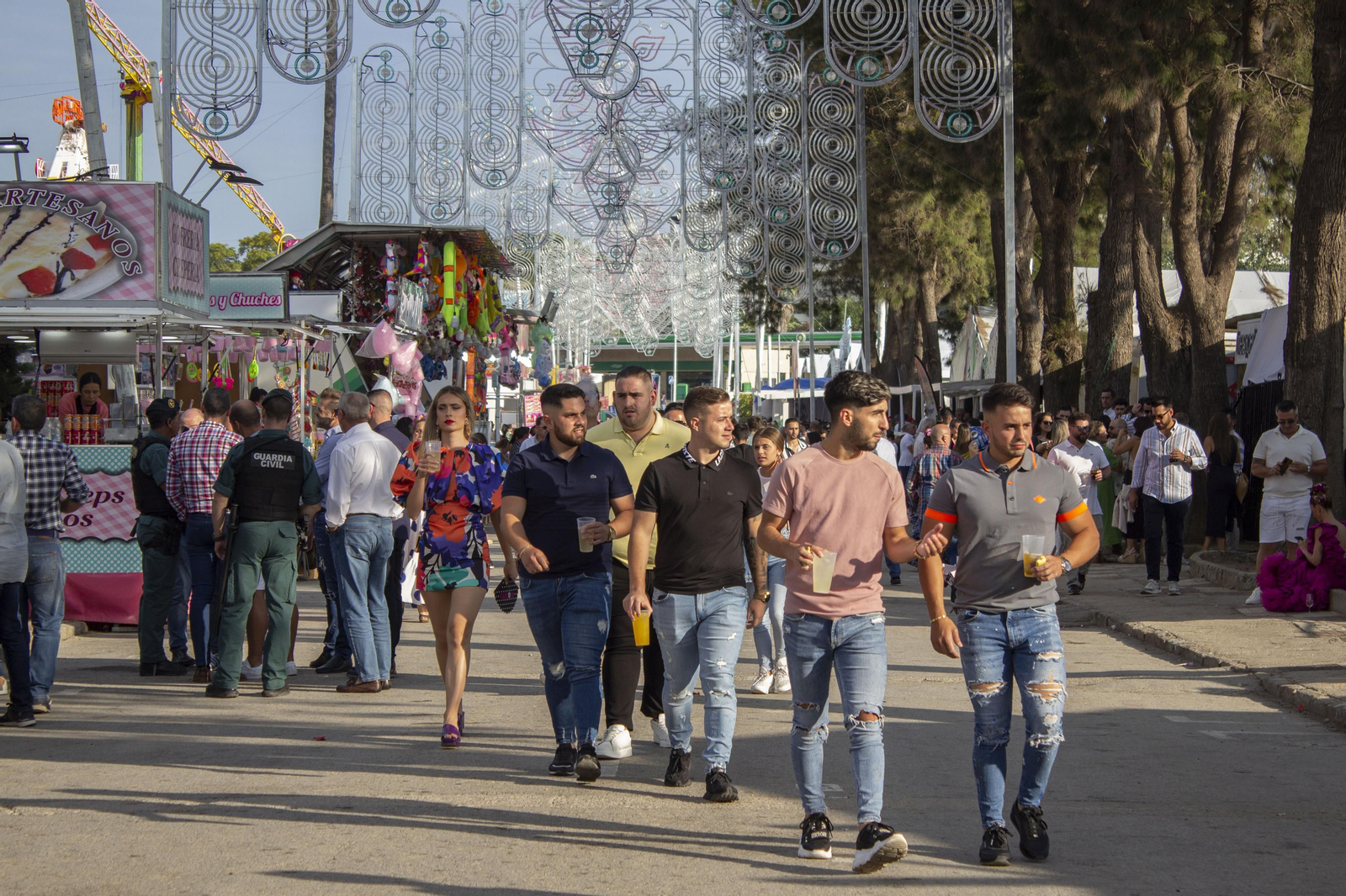 Fotos del viernes en la Feria de Los Barrios 2023