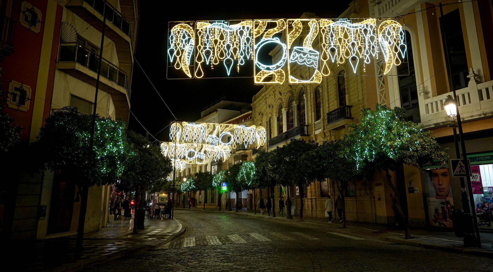 Así luce Jerez en Navidad