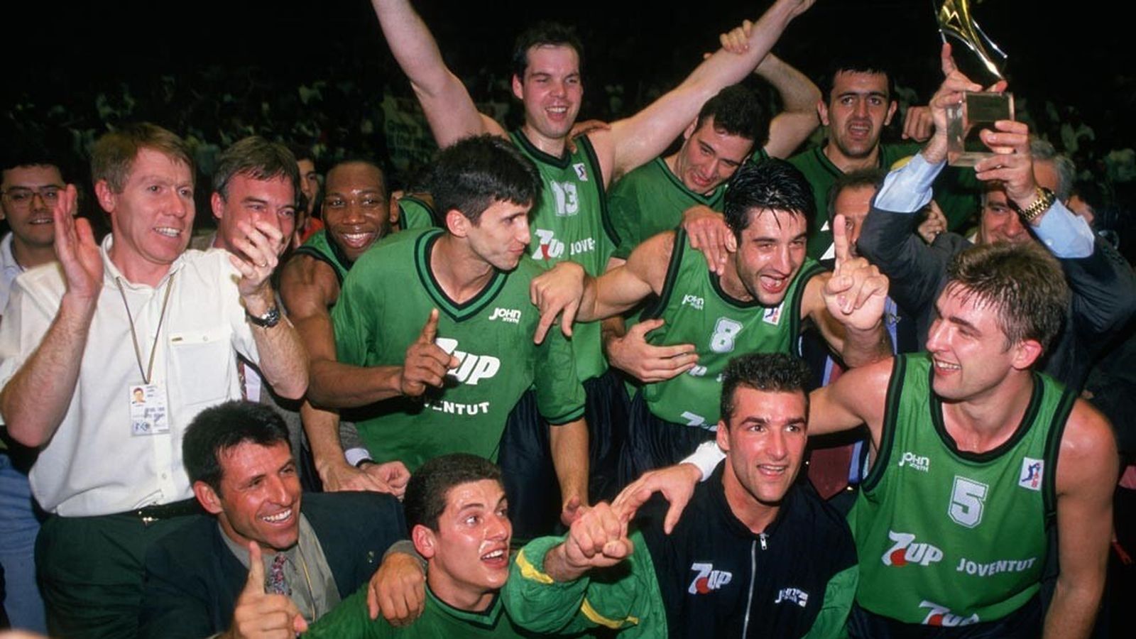 El Joventut campeón de Euroliga en el 94