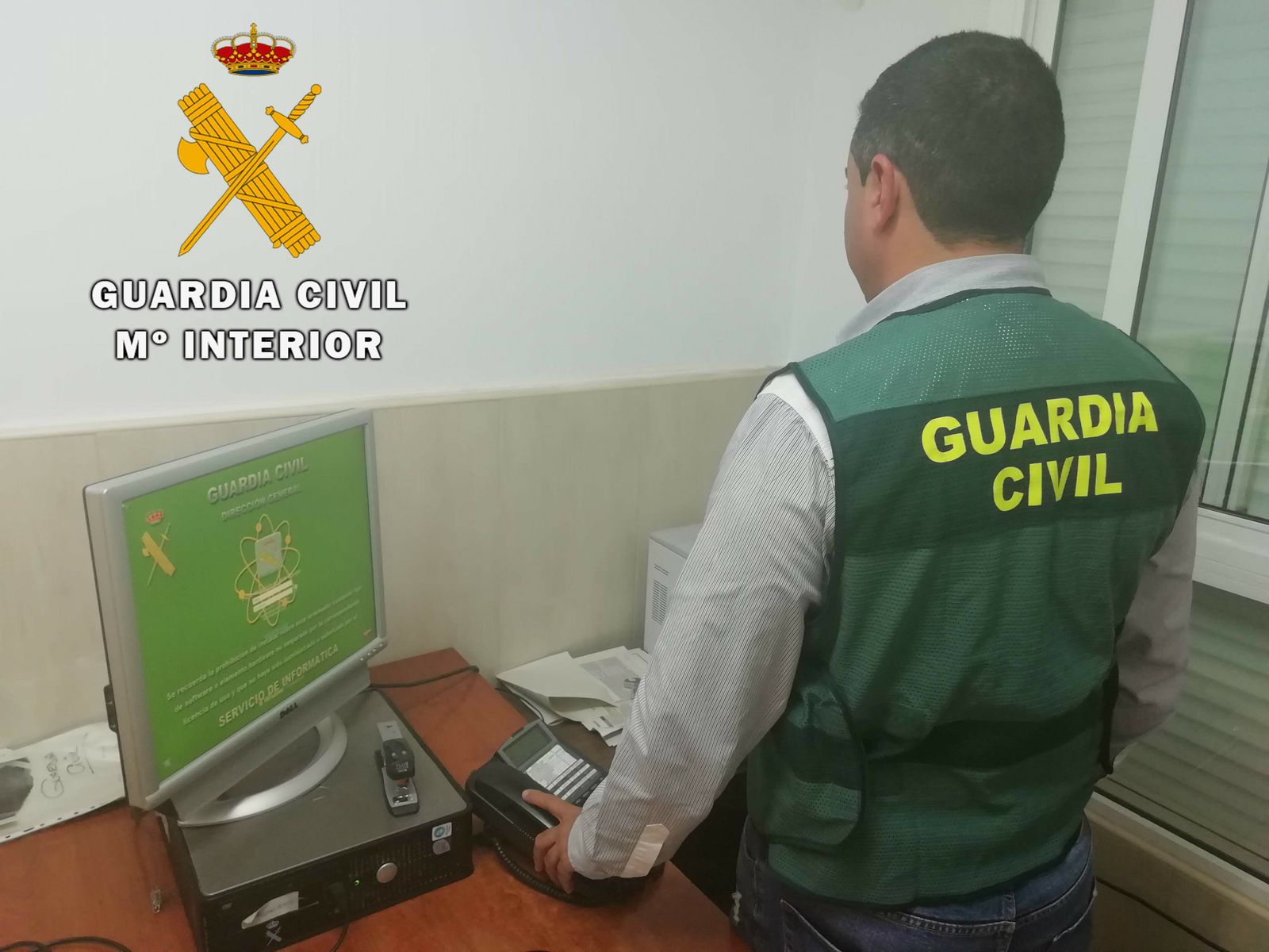 La Guardia Civil detuvo al condenado en un control en Lepe.